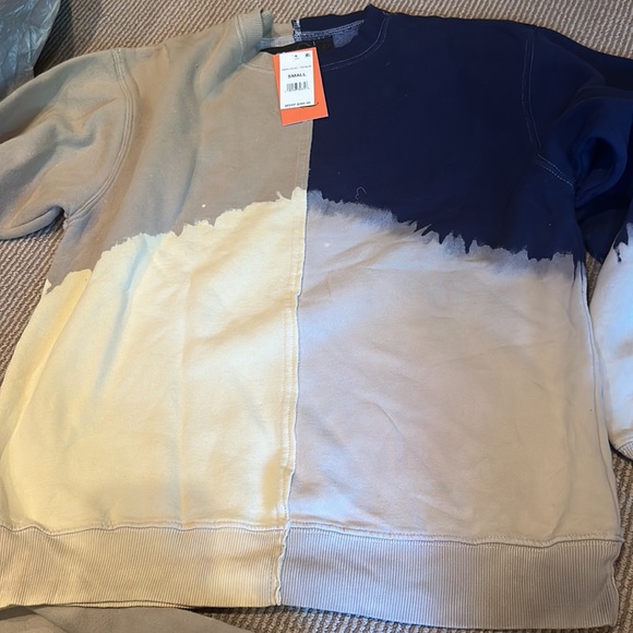 NWT LA DETRESSE Malibu tan blue tie dye acid dye set size small - Picture 9 of 16